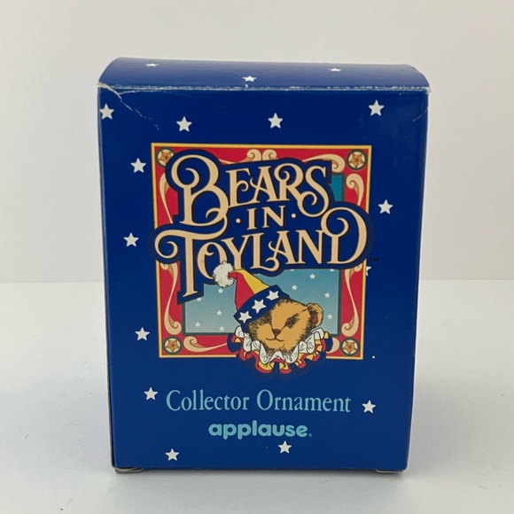 Bears in Toyland Nutcracker Ornament, Vintage Christmas Keepsake - Picture 12 of 16